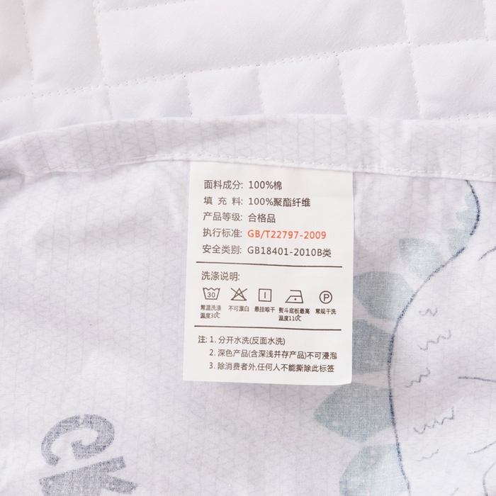 91家纺网 家纺一手货源 找家纺 优乐家纺 2025新款纯棉印花夹棉床笠三件套系列-纽扣款新狂欢乐园