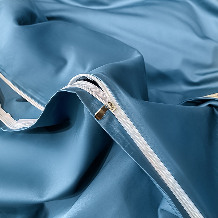 91家纺网 家纺一手货源 找家纺 瑞驰家纺 2025新款长绒棉纯棉绣花四件套--千寻系列 千寻-盛世兰