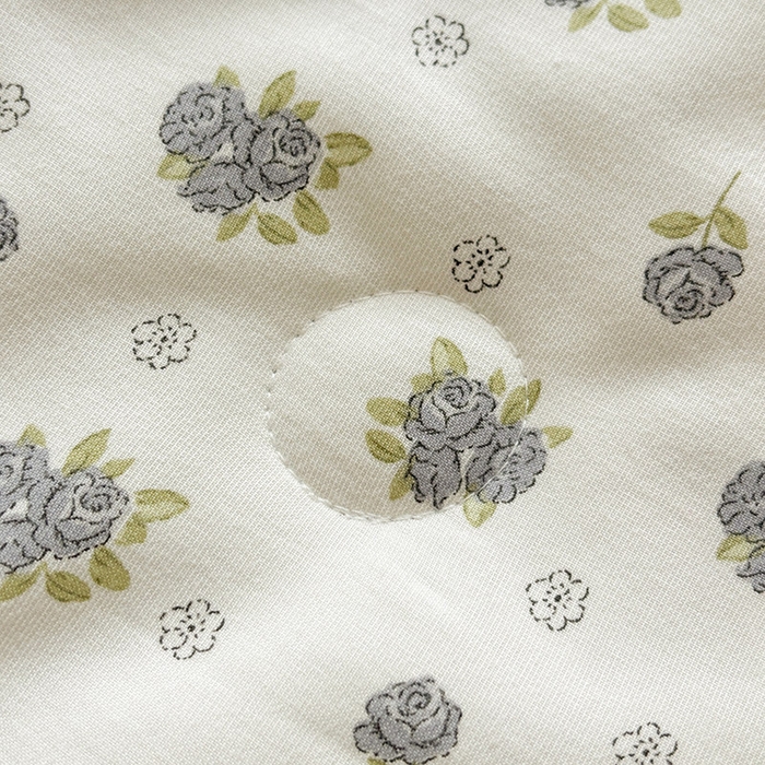 91家纺网 家纺一手货源 找家纺 金喜 2025新款小清新风格有氧针织双层纱大豆被夏被四件套 清欢