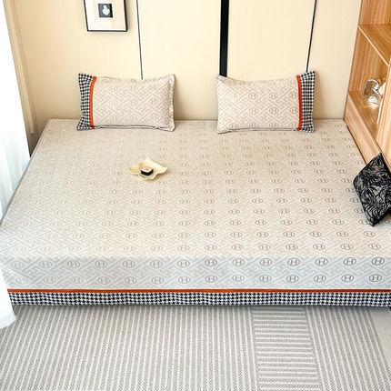 手艺人家纺 2025新款雪尼尔提花炕盖榻榻米炕垫 XK3552米