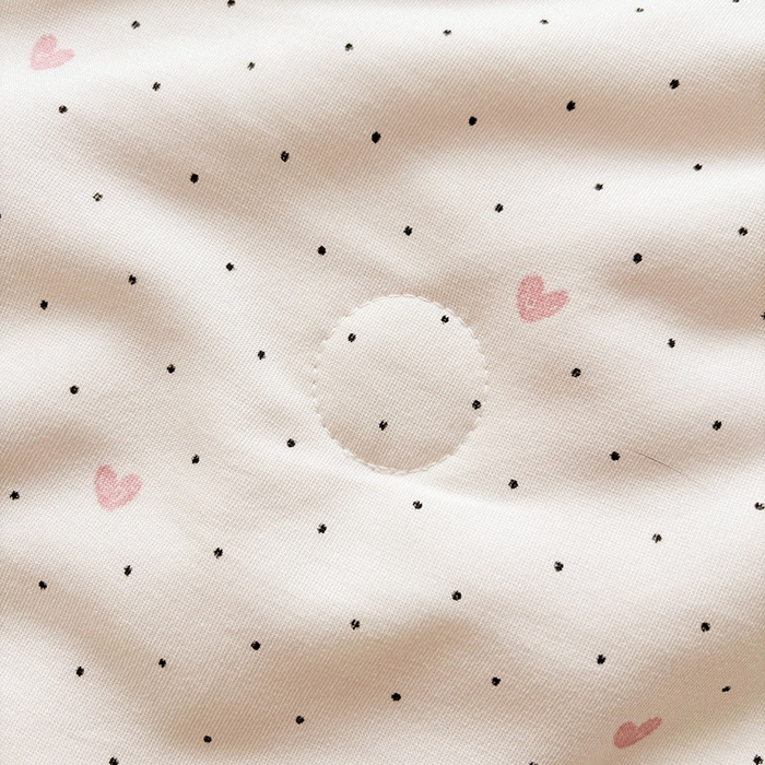 91家纺网 家纺一手货源 找家纺 金喜 2025新款小清新风格有氧针织双层纱大豆被夏被四件套 爱心气球