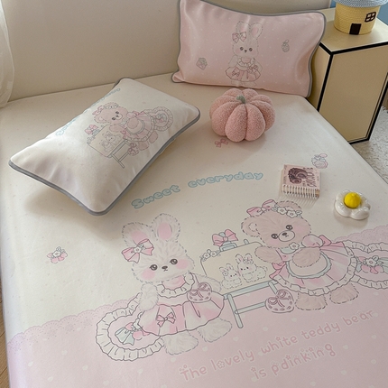 91家纺网 家纺一手货源 找家纺 （总）美乐迪家纺 2025新款碳光凉感冰丝席