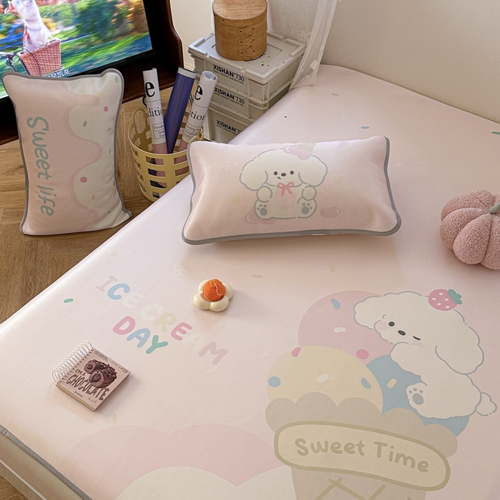 91家纺网 家纺一手货源 找家纺 （总）美乐迪家纺 2025新款碳光凉感冰丝席