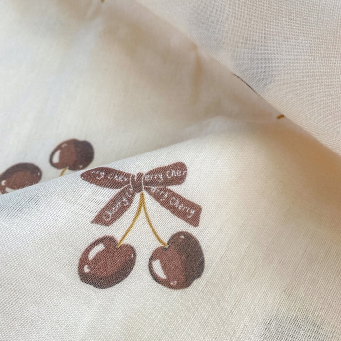 91家纺网 家纺一手货源 找家纺 潮邦 2025新款全棉双层纱多功能盖毯 车厘子