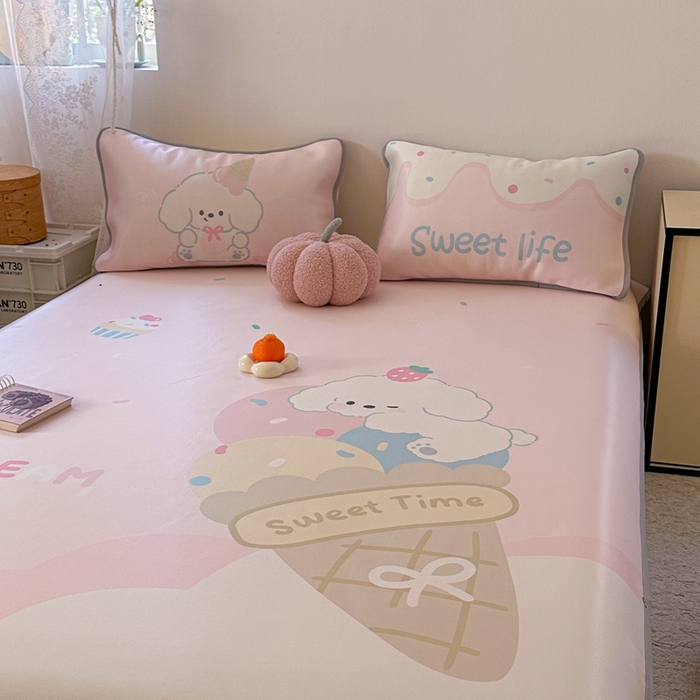 91家纺网 家纺一手货源 找家纺 （总）美乐迪家纺 2025新款碳光凉感冰丝席