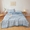 91家纺网 家纺一手货源 找家纺 2025新款A类里外全棉夏凉被100%新疆棉纯棉全棉填充无印格子款空调被原棉夏被 里外全棉-韵蓝格