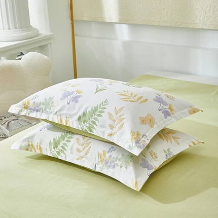 91家纺网 家纺一手货源 找家纺 （总）约素家纺 2025新款全棉印花单枕套