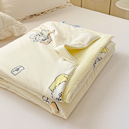 91家纺网 家纺一手货源 找家纺 （总）耀悦 2025超凉感锦氨夏凉被夏季凉感被真锦氨空调被