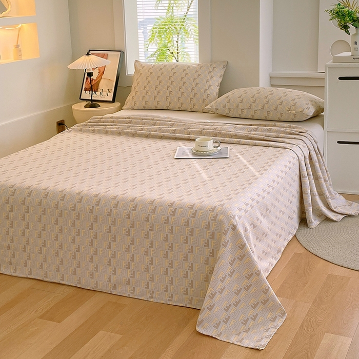 91家纺网 家纺一手货源 找家纺 爱彼家纺 2025新款锦柔老粗布席子凉席床单 千鸟格