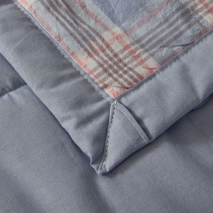 91家纺网 家纺一手货源 找家纺 西域种棉人·千百笠 2025新款A类100%新疆棉花夏凉被纯棉全棉填充原棉空调被手工宽边水洗棉夏被 罗宾格