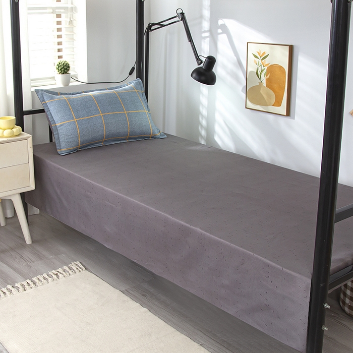 91家纺网 家纺一手货源 找家纺 悦织湾家纺 2025新款印花学生宿舍亲肤芦荟棉三件套单双人四件套轻奢印花磨毛床上用品 富士山下