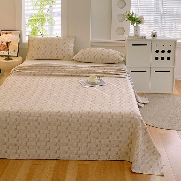 91家纺网 家纺一手货源 找家纺 爱彼家纺 2025新款锦柔老粗布席子凉席床单 千鸟格