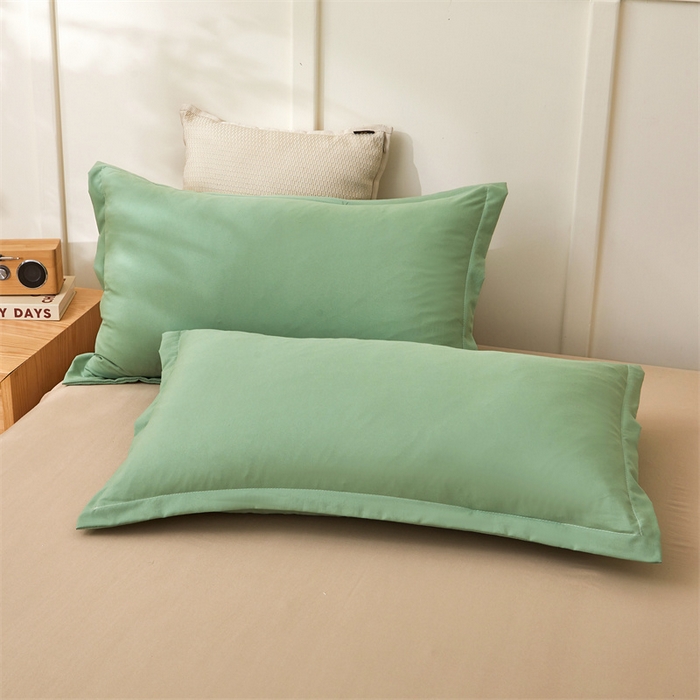 91家纺网 家纺一手货源 找家纺 西域种棉人·千百笠 2025新款A类100%新疆棉花夏凉被纯棉全棉填充毛巾绣绣花纯色双拼原棉空调被夏被 云暖-青果绿