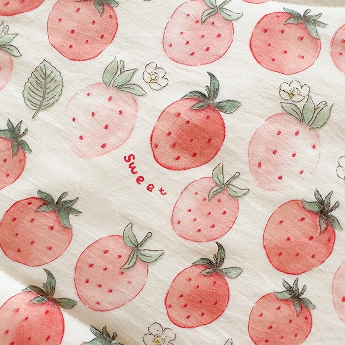 91家纺网 家纺一手货源 找家纺 西域种棉人·千百笠 2025新款A类新疆棉花夏凉被加宽包边水洗棉卡通印花吸湿透气棉花夏被空调被 凌香 草莓