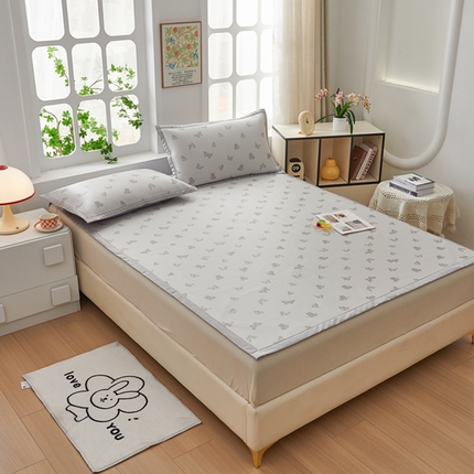 91家纺网 家纺一手货源 找家纺 （总）曲宿家纺 2025新款高分子色织提花软凉席系列