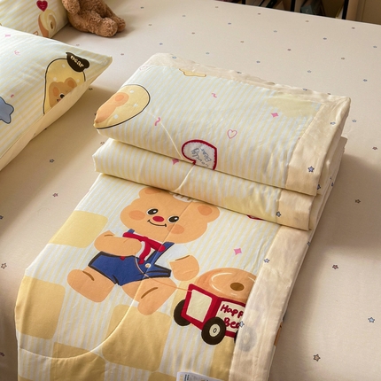 91家纺网 家纺一手货源 找家纺 （总）典曼家纺 2025春夏新款印花卡通夏被夏凉被空调被