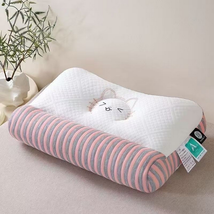 91家纺网 家纺一手货源 找家纺 （总）荣运枕业 2025新款针织牵引枕猫头兔头