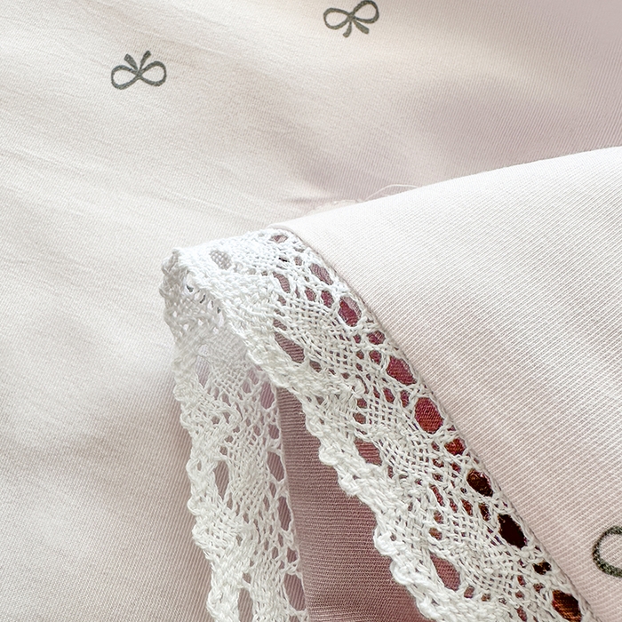 91家纺网 家纺一手货源 找家纺 斯卡诺家纺 2025新款针织双层纱韩版花边夏被四件套夏季夏凉被空调被 莫奈紫