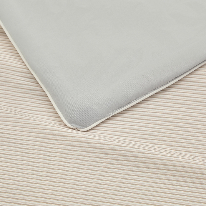 91家纺网 家纺一手货源 找家纺 金喜 2025新款A类高克重冰丝夏被云母凉感夏凉被子（10%氨纶） 云母咖