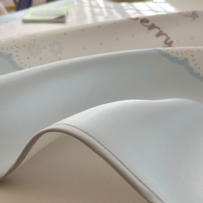 91家纺网 家纺一手货源 找家纺 美乐迪家纺 2025新款碳光凉感冰丝席 三只熊