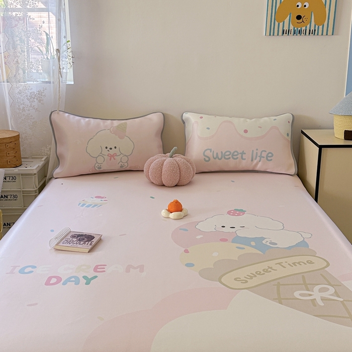 91家纺网 家纺一手货源 找家纺 （总）美乐迪家纺 2025新款碳光凉感冰丝席