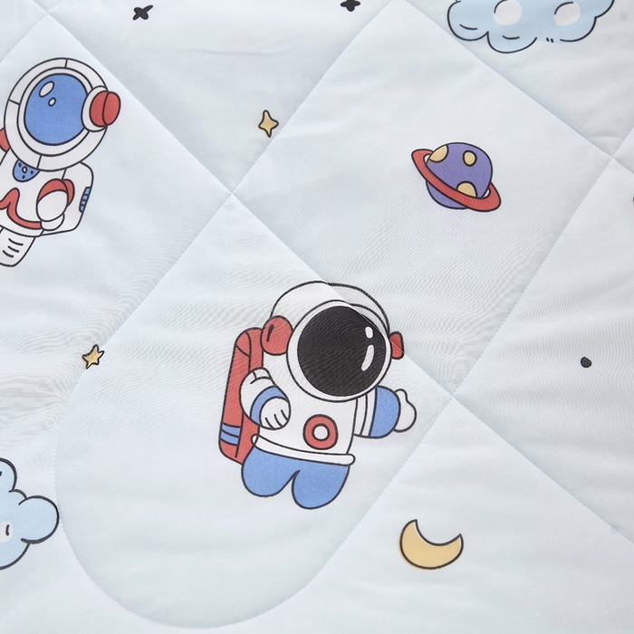 91家纺网 家纺一手货源 找家纺 （总）丝涟家居 2025新款A类卡通小清新双面印花凉感丝夏被