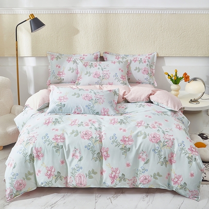 91家纺网 家纺一手货源 找家纺 （总）约素 2025新款12868全棉单被套新花型