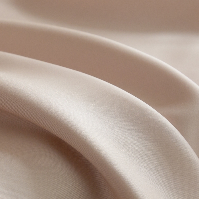 91家纺网 家纺一手货源 找家纺 云栖家居 202560支兰精天丝纯拼色四件套 香槟咖