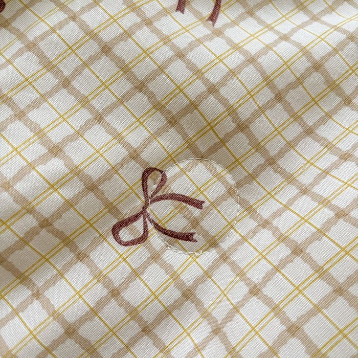 91家纺网 家纺一手货源 找家纺 金喜 2025新款小清新风格有氧针织双层纱大豆被夏被四件套 蝴蝶结