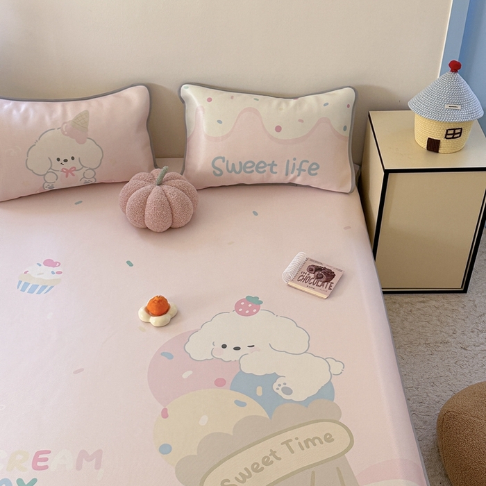 91家纺网 家纺一手货源 找家纺 （总）美乐迪家纺 2025新款碳光凉感冰丝席