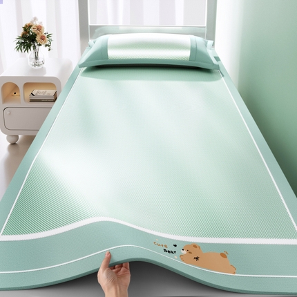 91家纺网 家纺一手货源 找家纺 （总）川悦生活 2025新款纯色凉感冰丝席-小床