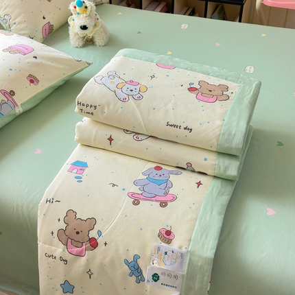 91家纺网 家纺一手货源 找家纺 （总）典曼家纺 2025春夏新款印花卡通夏被夏凉被空调被