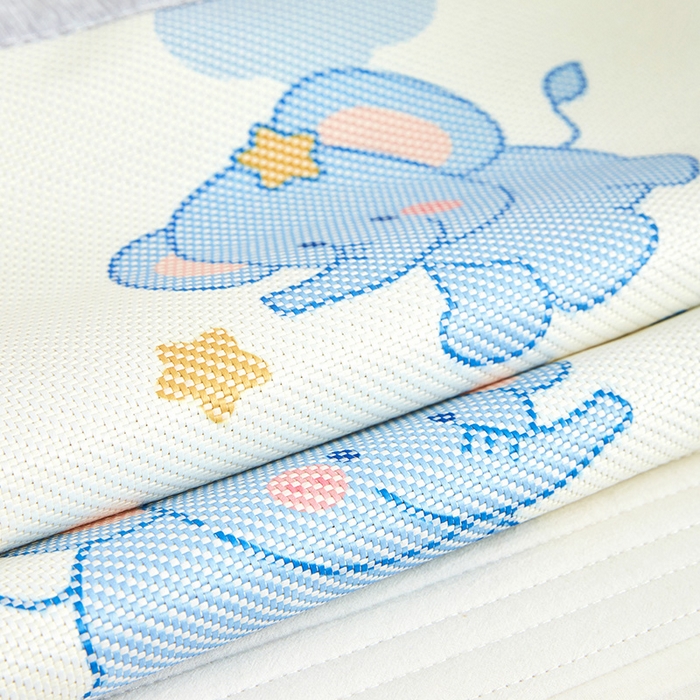 91家纺网 家纺一手货源 找家纺 嗨生活 2025新款A类儿童冰藤枕套 幼儿园枕套 儿童枕套 欢乐小象