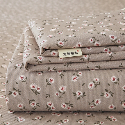 爱彼家纺 2025新款锦柔老粗布席子凉席床单 小兰花