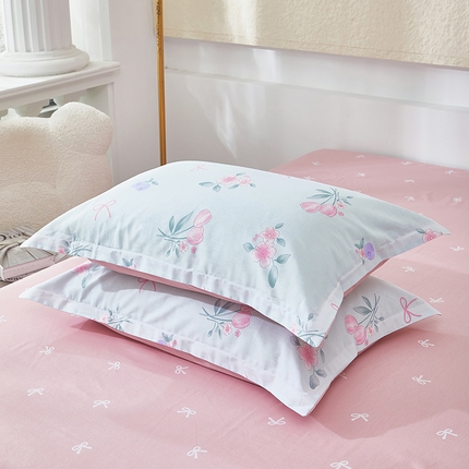 91家纺网 家纺一手货源 找家纺 （总）约素家纺 2025新款全棉印花单枕套