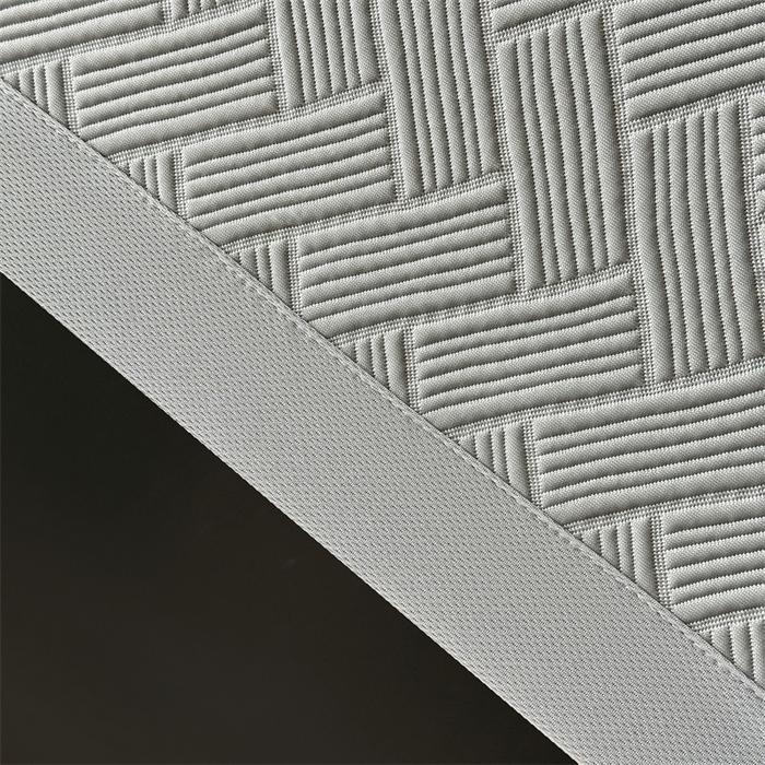 91家纺网 家纺一手货源 找家纺 雯豆家纺 2025夏季新款PE中分子凉感凉席三件套冰丝凉感席子纯色素色成人平铺绑带款 简尚-月影灰