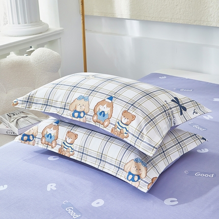 91家纺网 家纺一手货源 找家纺 （总）约素家纺 2025新款全棉印花单枕套