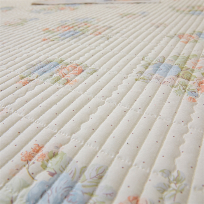 91家纺网 家纺一手货源 找家纺 （总）恒爱家纺2025新款全棉纯棉韩版花边床盖