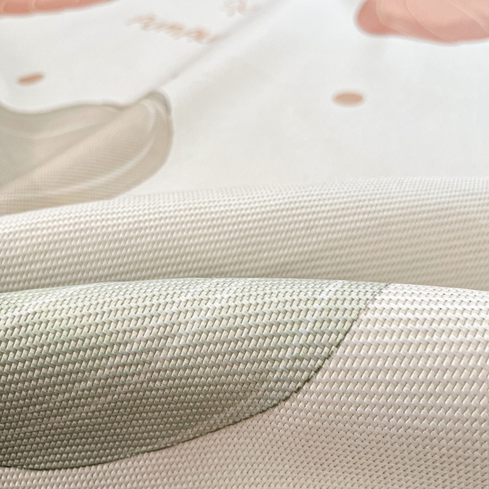 91家纺网 家纺一手货源 找家纺 花言狐语 2025新款印花真冰藤冰凉席 波点南瓜