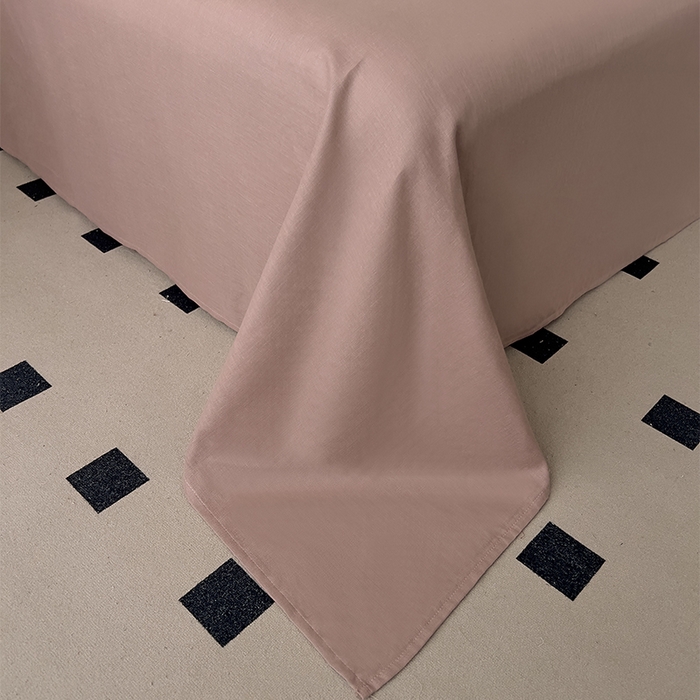 91家纺网 家纺一手货源 找家纺 优品阁  2025新款A类全棉有氧双层纱四件套 秀妍