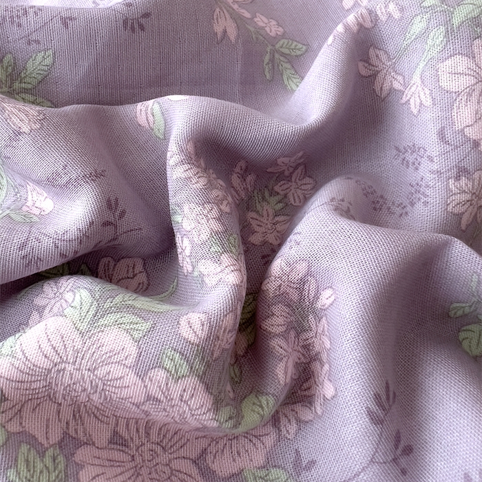 91家纺网 家纺一手货源 找家纺 优品阁  2025新款A类全棉有氧双层纱四件套 安然花语