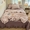 91家纺网 家纺一手货源 找家纺 欧尚 2025新款细黑边夏被床单床盖三件套 紫爱心
