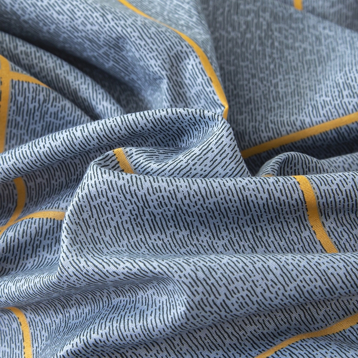 91家纺网 家纺一手货源 找家纺 悦织湾家纺 2025新款印花学生宿舍亲肤芦荟棉三件套单双人四件套轻奢印花磨毛床上用品 富士山下