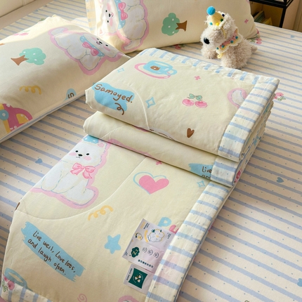 91家纺网 家纺一手货源 找家纺 （总）典曼家纺 2025春夏新款印花卡通夏被夏凉被空调被