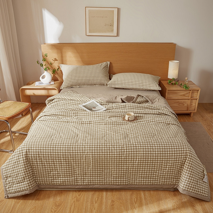 91家纺网 家纺一手货源 找家纺 （总）西域种棉人·千百笠 2025新款A类100%新疆棉花夏凉被纯棉全棉填充原棉空调被手工宽边水洗棉夏被