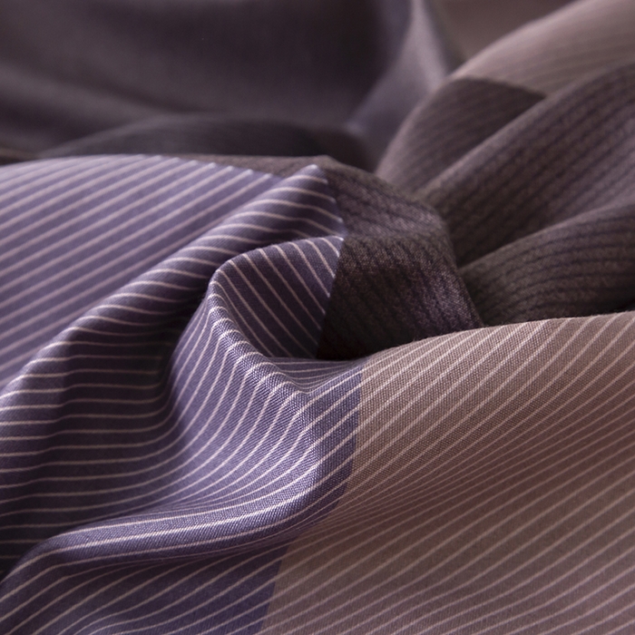 91家纺网 家纺一手货源 找家纺 悦织湾家纺 2025新款印花学生宿舍亲肤芦荟棉三件套单双人四件套轻奢印花磨毛床上用品 巴罗格