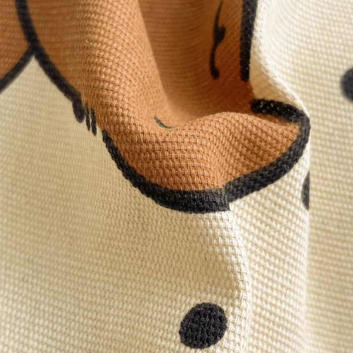 91家纺网 家纺一手货源 找家纺 新印象  2025新款花边老粗布床单款床笠款三件套小熊软糖