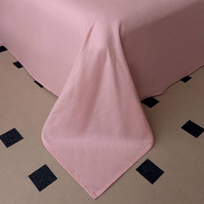 91家纺网 家纺一手货源 找家纺 优品阁  2025新款A类全棉有氧双层纱四件套 彩蝶飞飞