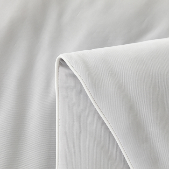 91家纺网 家纺一手货源 找家纺 瑜珠家纺 2025新款瑜珠云母凉感丝夏被 高级灰