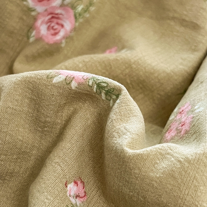 91家纺网 家纺一手货源 找家纺 欧尚 2025新款细黑边夏被床单床盖三件套 玫瑰恋人